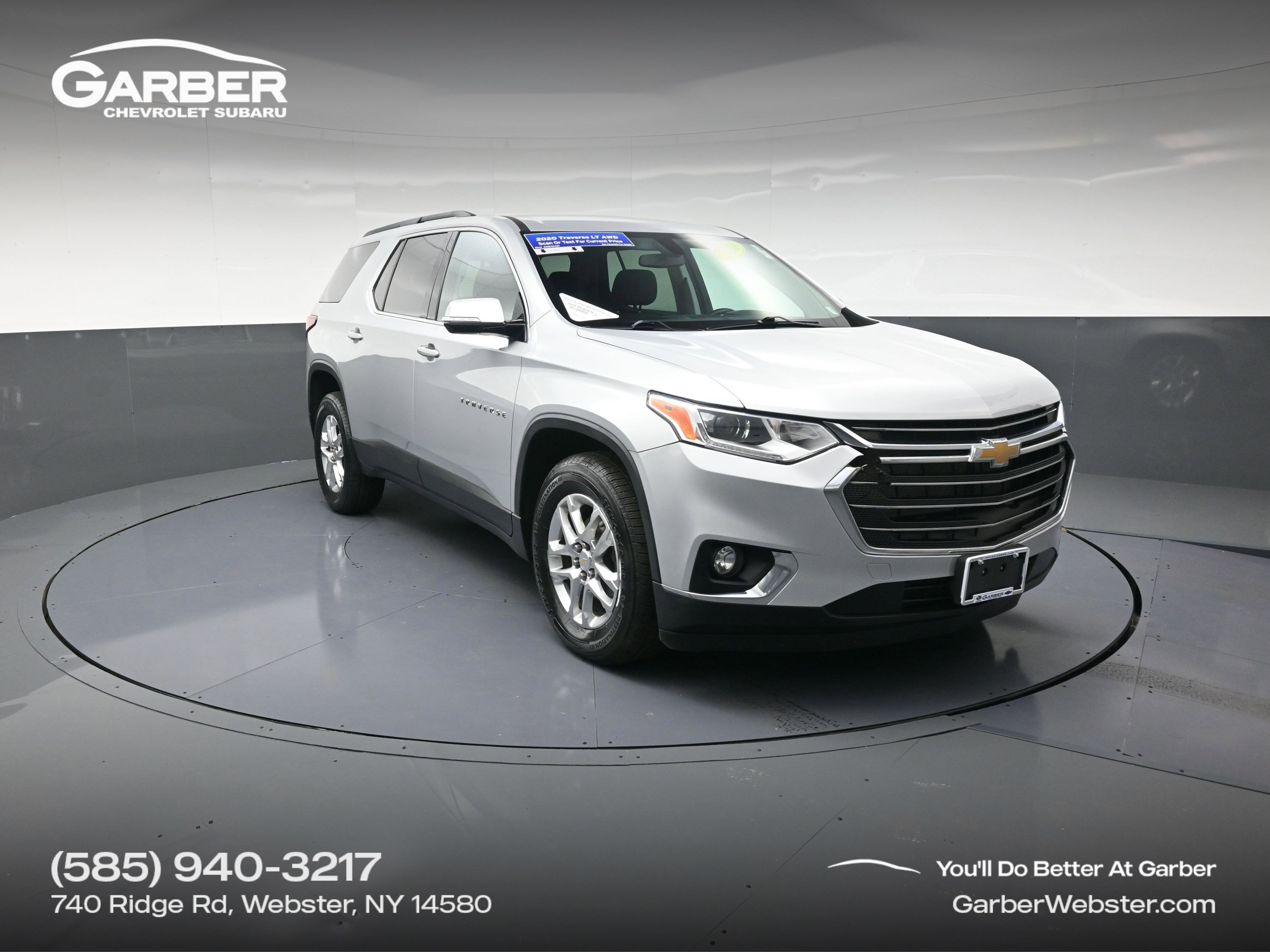 Used 2020 Chevrolet Traverse LT