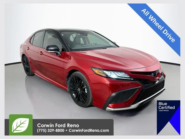 Used 2022 Toyota Camry XSE w/ Navigation Package AWD/4WD image 1
