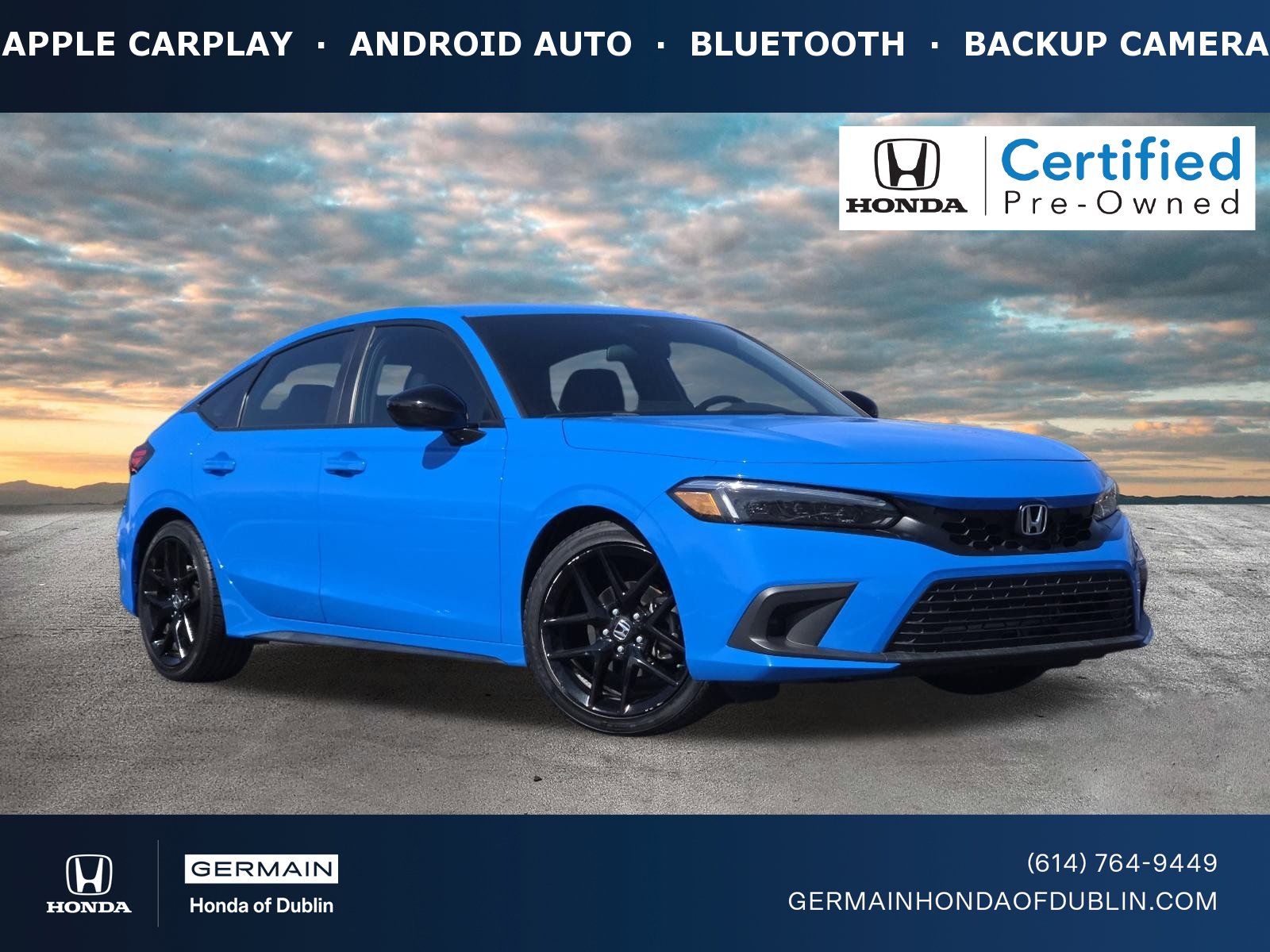 Certified 2023 Honda Civic Sport image 1