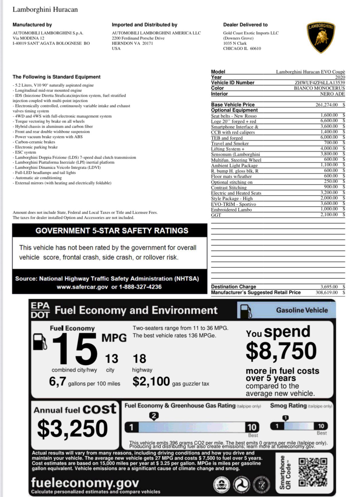 Used 2020 Lamborghini Huracan EVO image 25