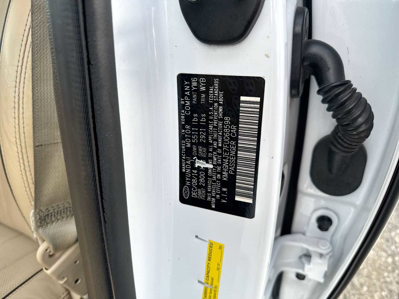 Used 2015 Hyundai Genesis 3.8 w/ Option Group 03 image 36