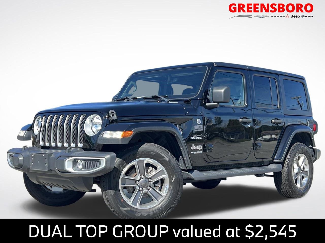Used 2022 Jeep Wrangler Unlimited Sahara w/ Dual Top Group