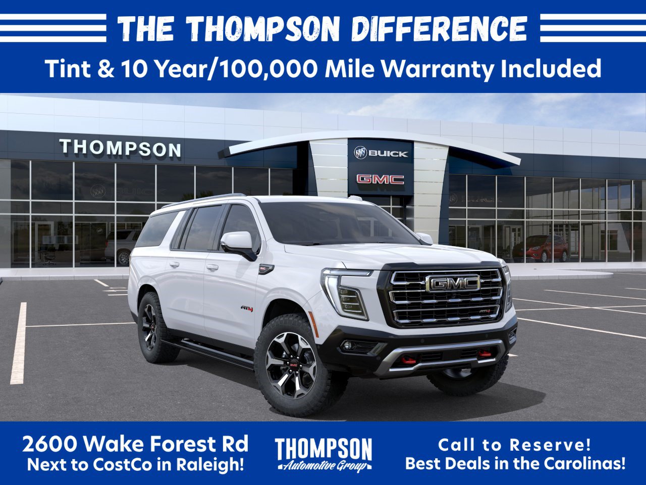 New 2026 GMC Yukon XL AT4 w/ AT4 Premium Package