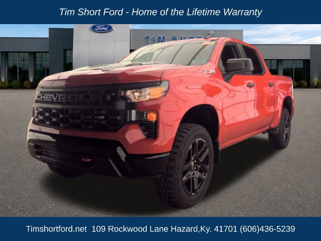Used 2024 Chevrolet Silverado 1500 Custom Trail Boss AWD/4WD image 1