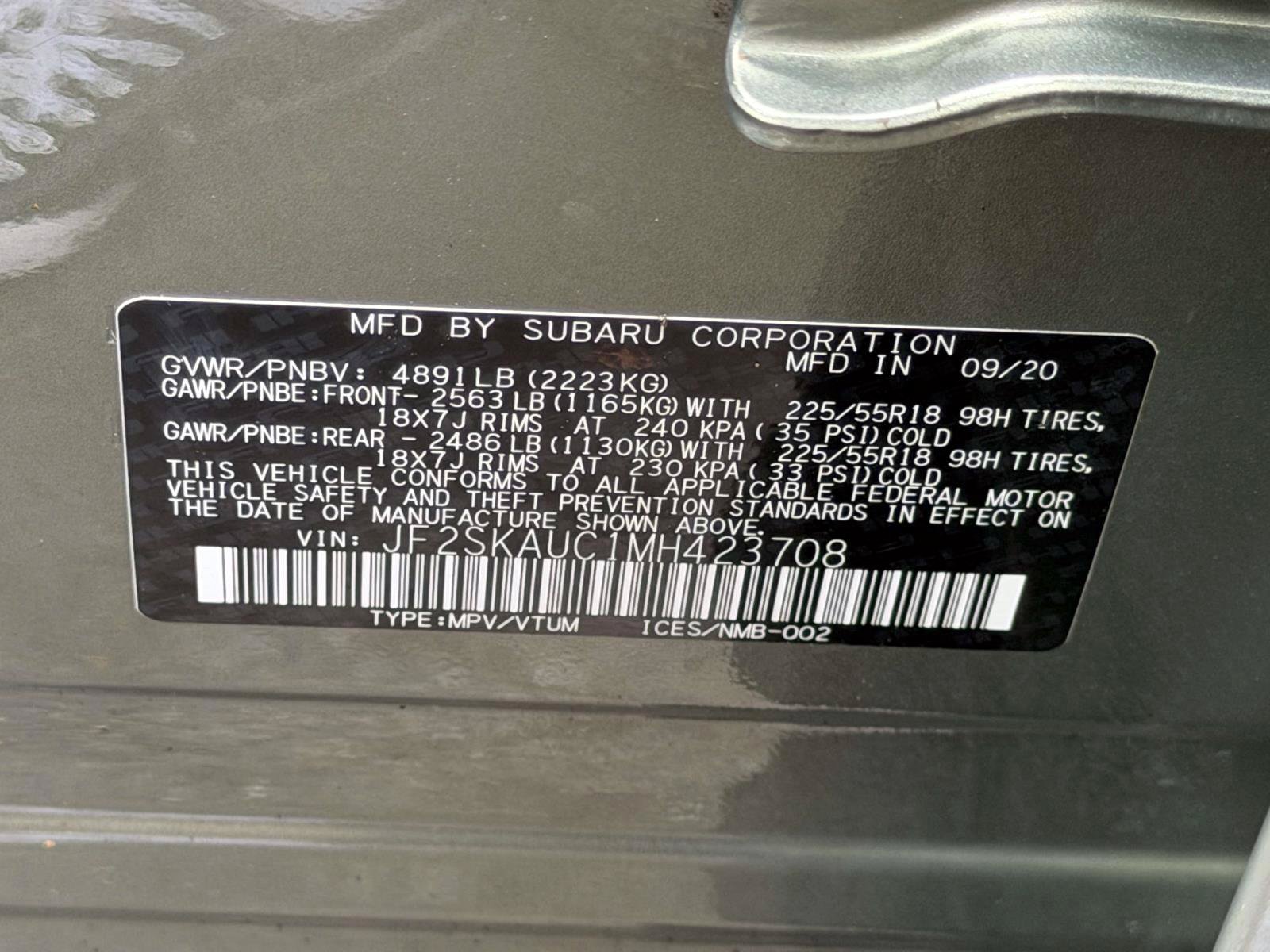 Used 2021 Subaru Forester Limited AWD/4WD image 17