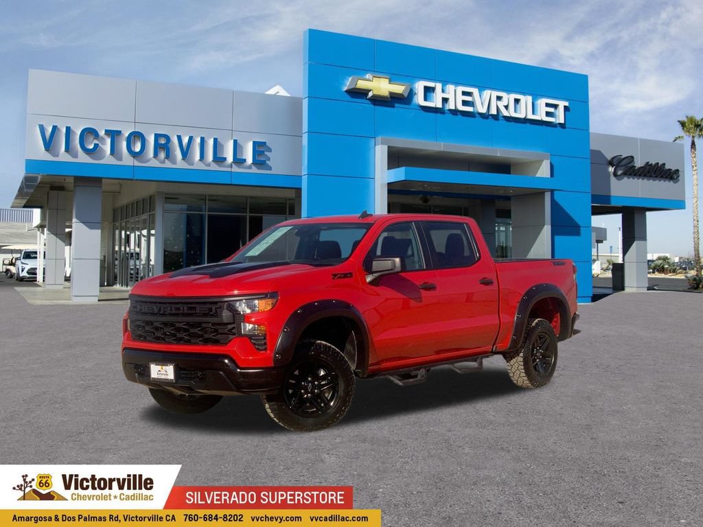 Certified 2024 Chevrolet Silverado 1500 Custom Trail Boss w/ Dark Appearance Package