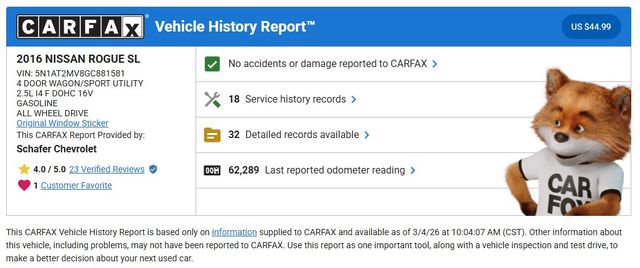 Used 2016 Nissan Rogue SV image 5