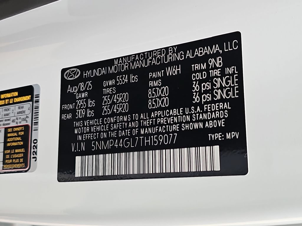 New 2026 Hyundai Santa Fe Limited FWD image 37