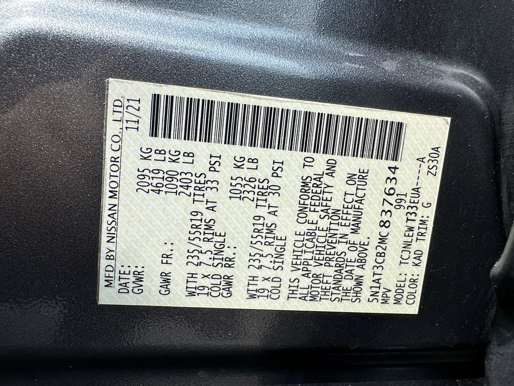 Used 2021 Nissan Rogue SL AWD/4WD image 16