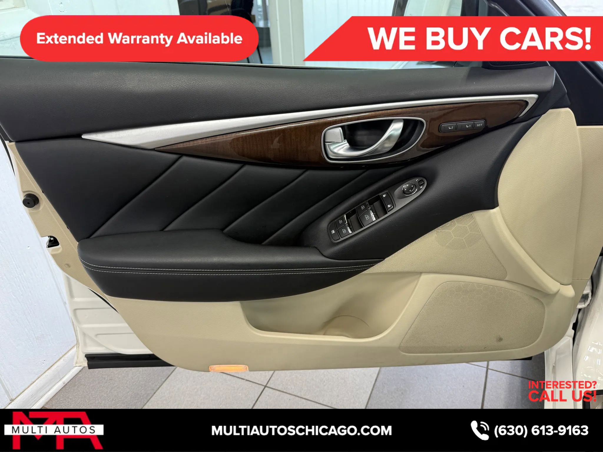 Used 2015 INFINITI Q50 Premium w/ Deluxe Touring Package image 33