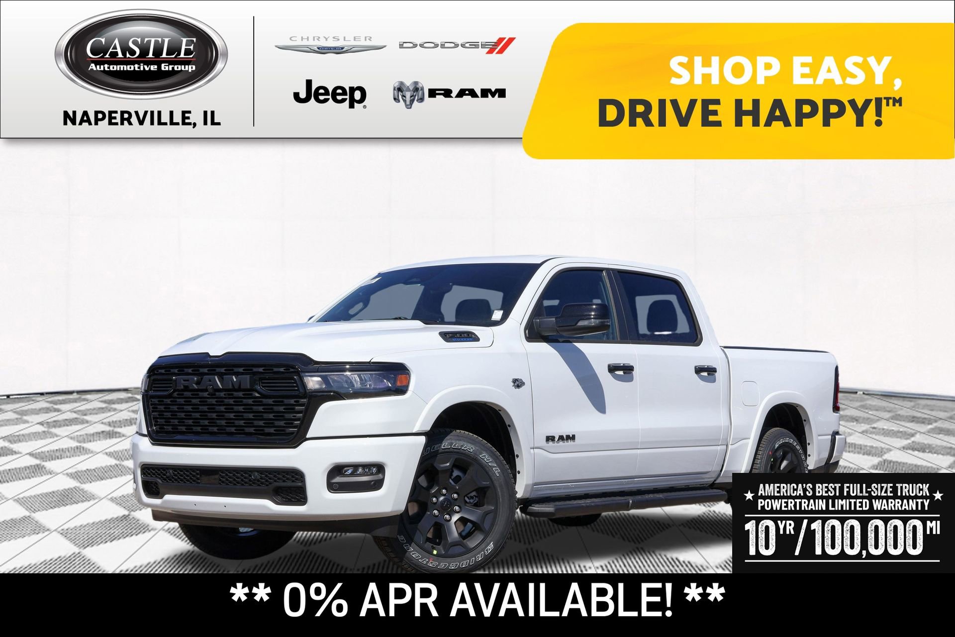 New 2026 RAM 1500 4x4 Crew Cab