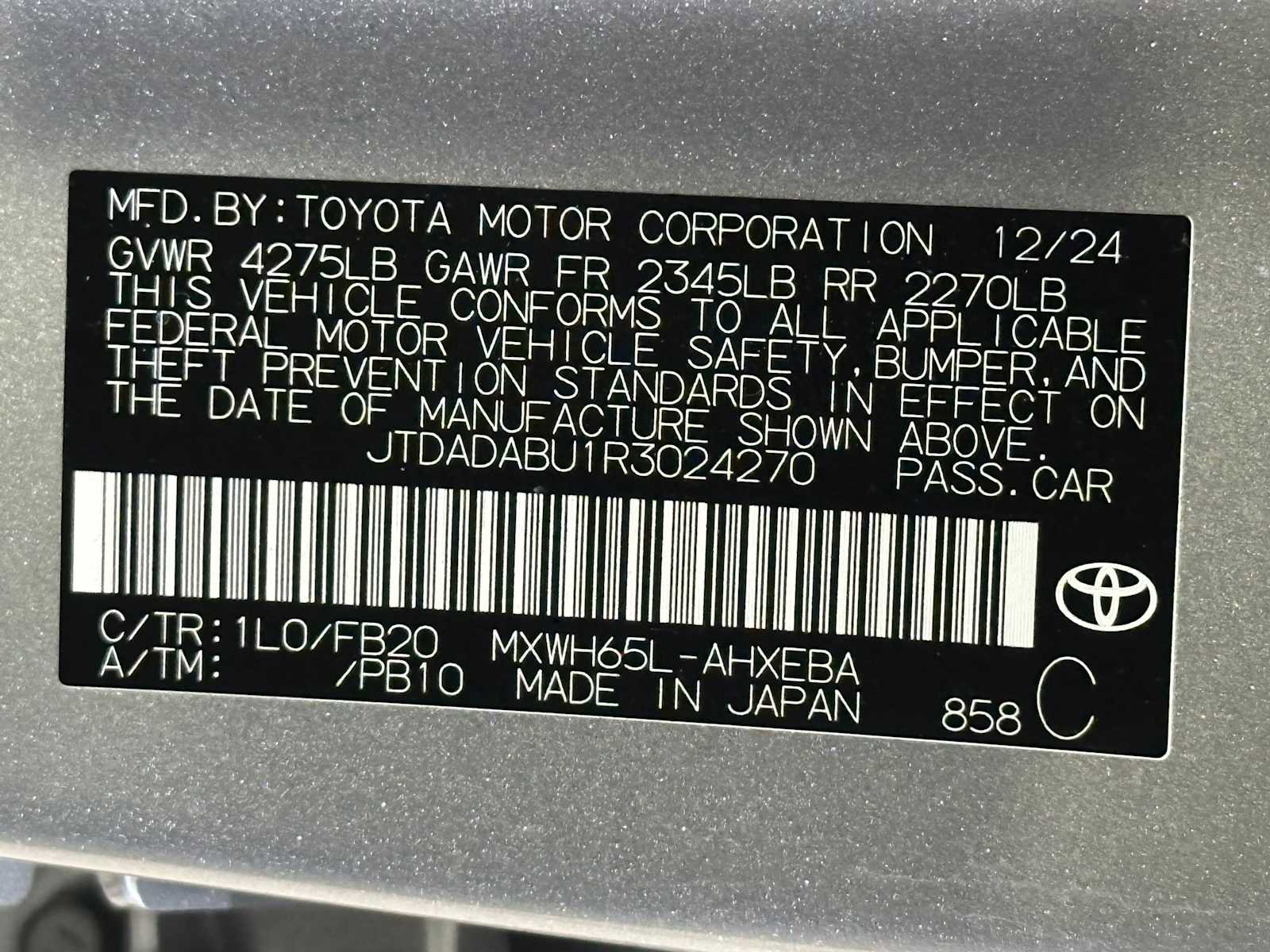 Used 2024 Toyota Prius LE image 31