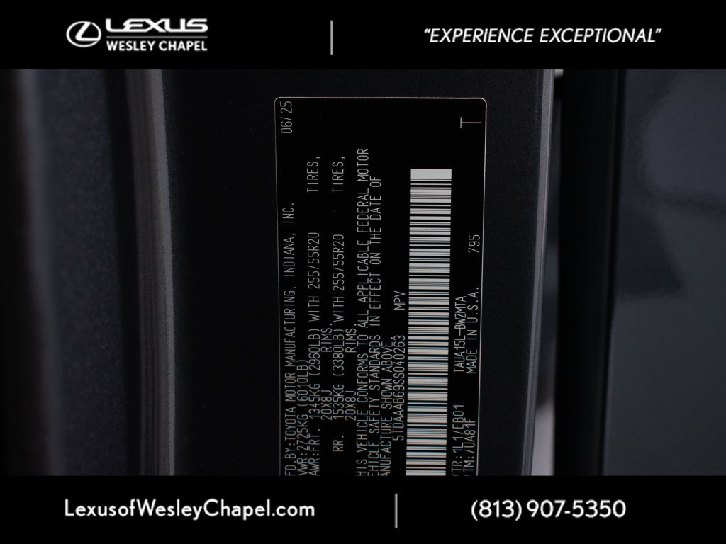 Used 2025 Lexus TX 350 AWD w/ Technology Package image 25