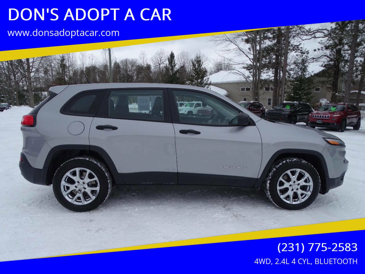 Used 2016 Jeep Cherokee Sport