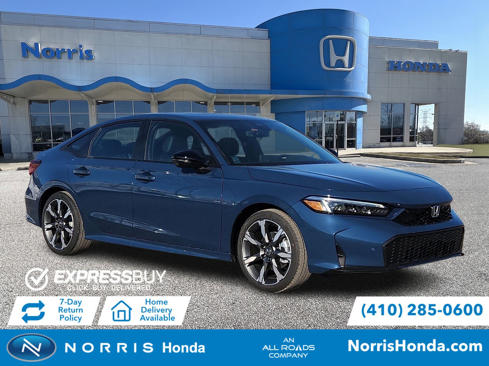 New 2026 Honda Civic Sport Touring image 1