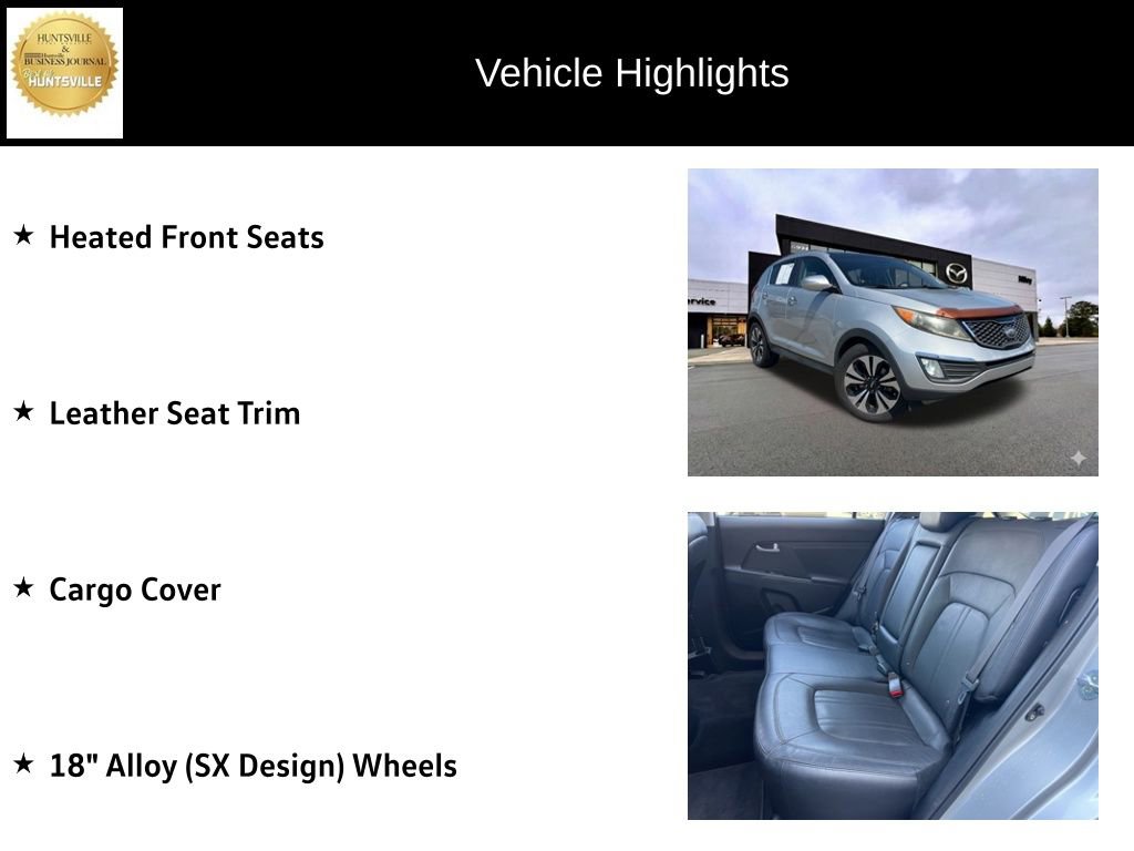 Used 2011 Kia Sportage SX w/ Premium Pkg w/Leather Seats image 18