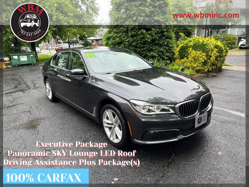 Used 2018 BMW 750i xDrive AWD/4WD image 1