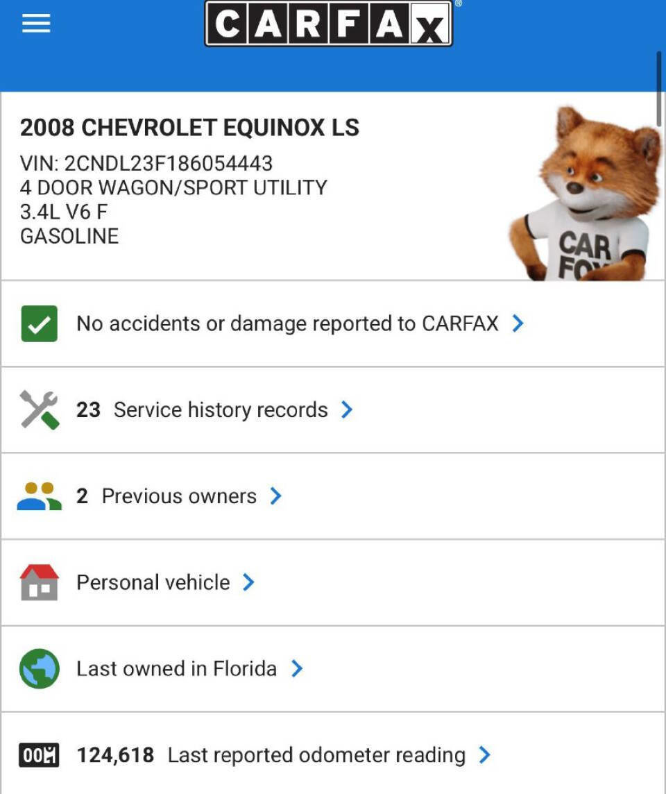 Used 2008 Chevrolet Equinox LS image 17