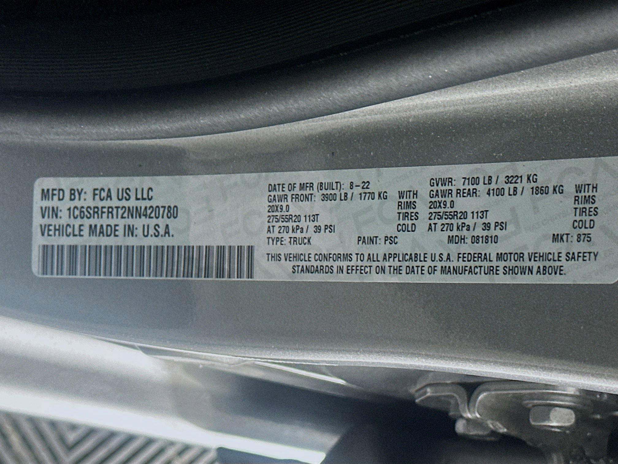 Used 2022 RAM 1500 Laramie image 12