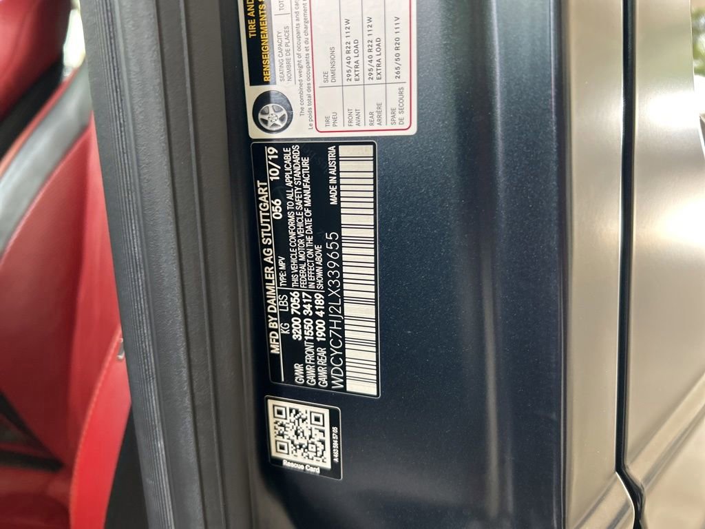 Used 2020 Mercedes-Benz G 63 AMG 4MATIC image 51