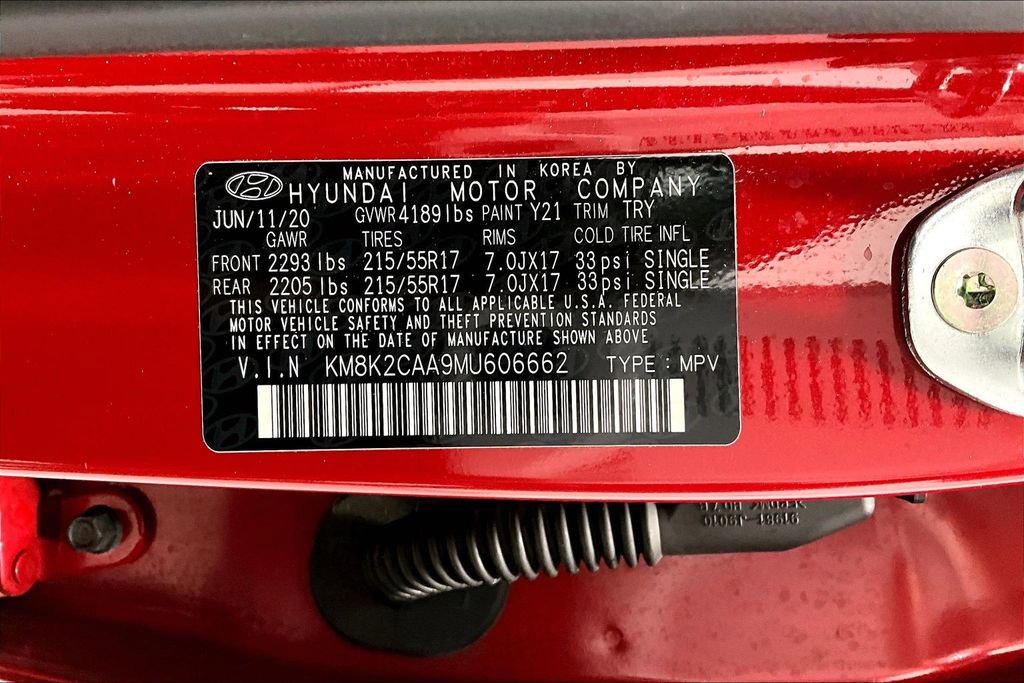 Used 2021 Hyundai Kona SEL image 40