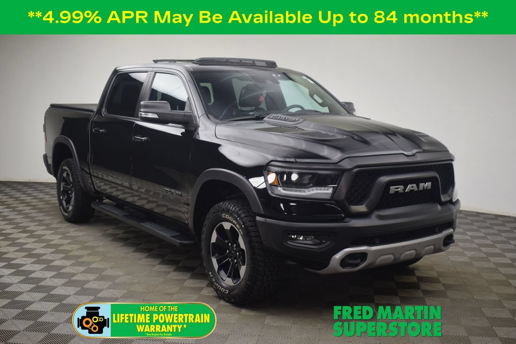 Used 2021 RAM 1500 Rebel w/ Leather & Sound Group AWD/4WD image 1