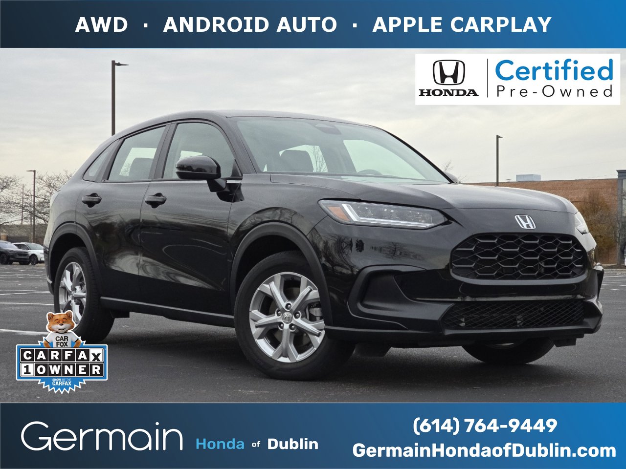 Certified 2025 Honda HR-V LX