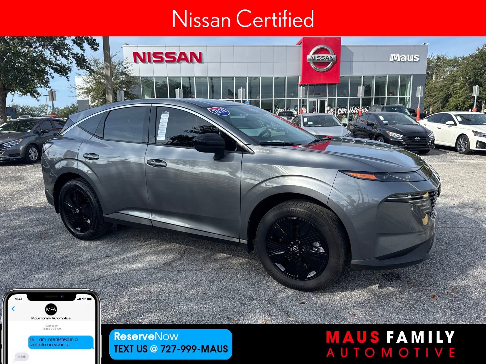 Certified 2025 Nissan Murano SV