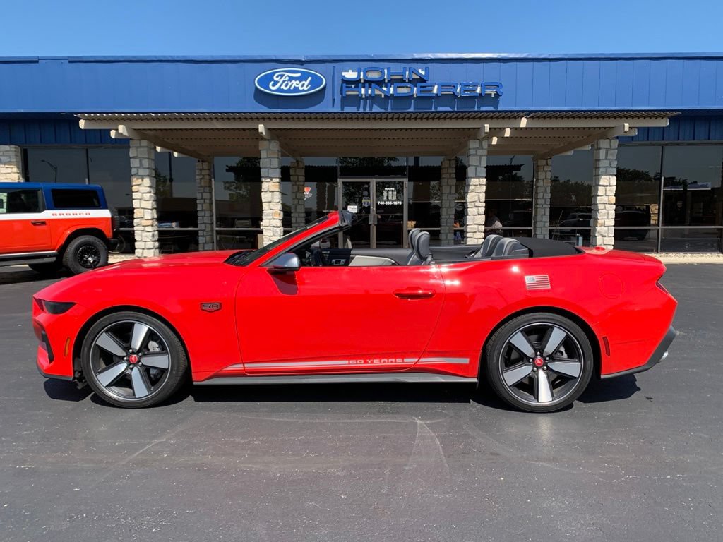 Certified 2025 Ford Mustang GT Premium w/ 60th Anniversary Package RWD image 48