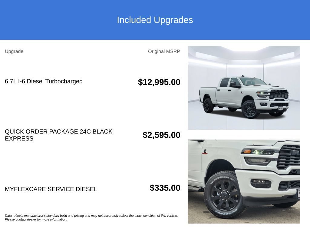 New 2026 RAM 2500 Tradesman AWD/4WD image 3
