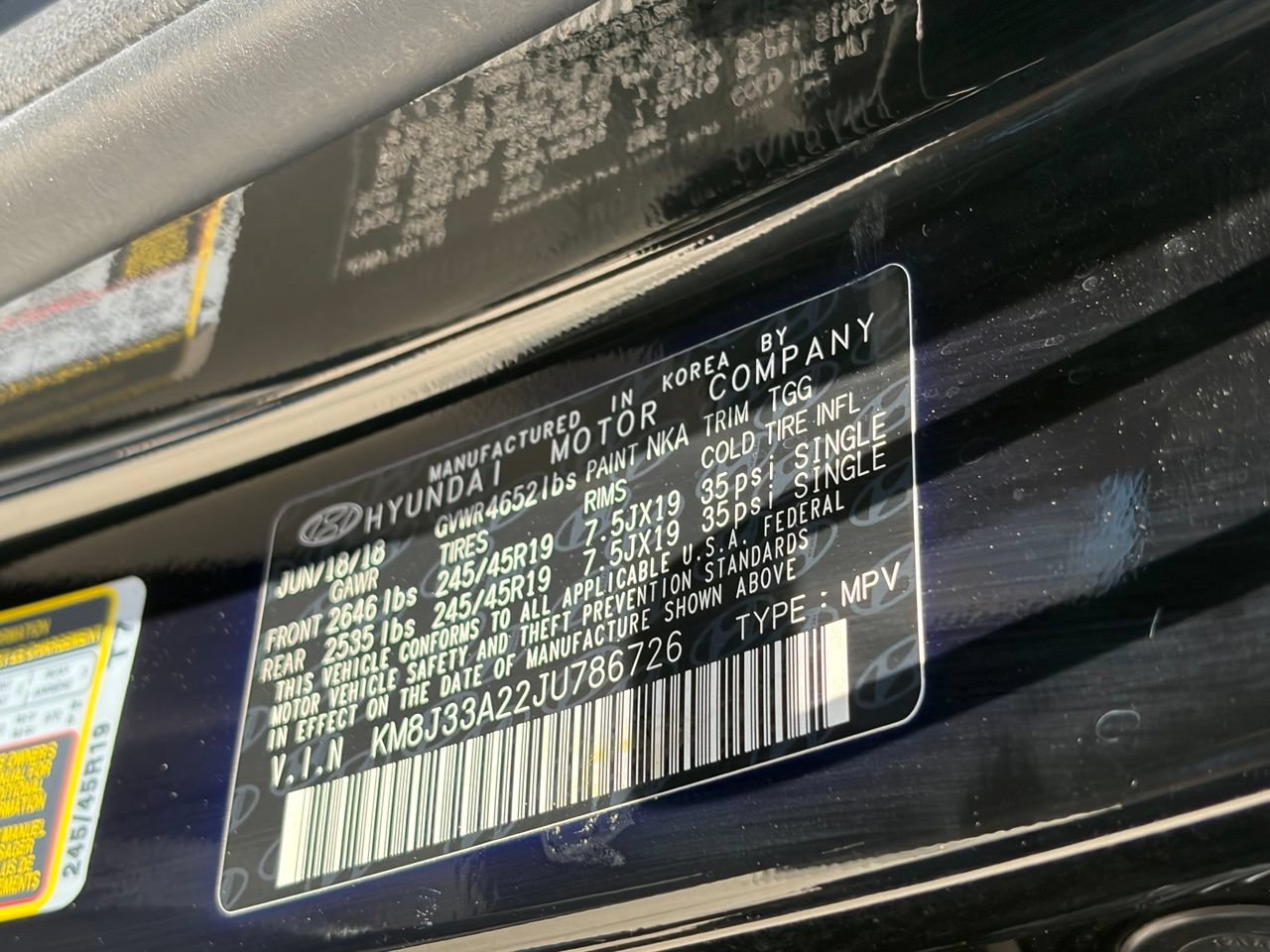 Used 2018 Hyundai Tucson Value FWD image 16