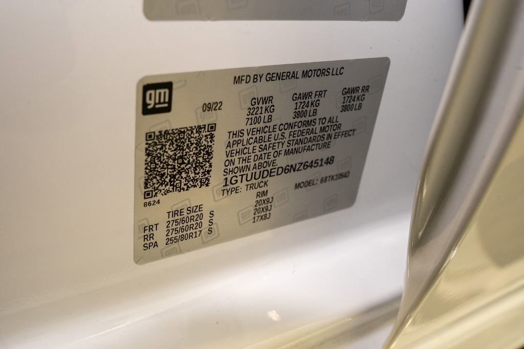 Used 2022 GMC Sierra 1500 SLT w/ SLT Convenience Package image 22