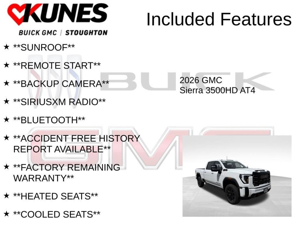 New 2026 GMC Sierra 3500 AT4 w/ AT4 Premium Plus Package AWD/4WD image 4