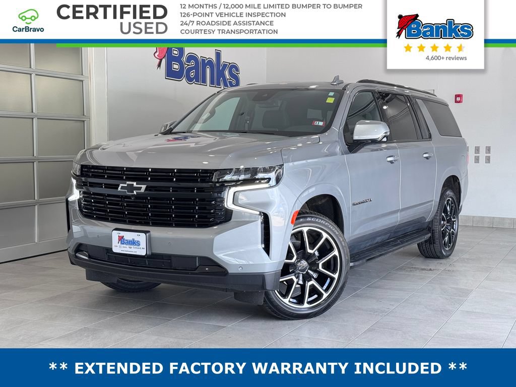 Certified 2023 Chevrolet Suburban RST w/ Sport Performance Package
