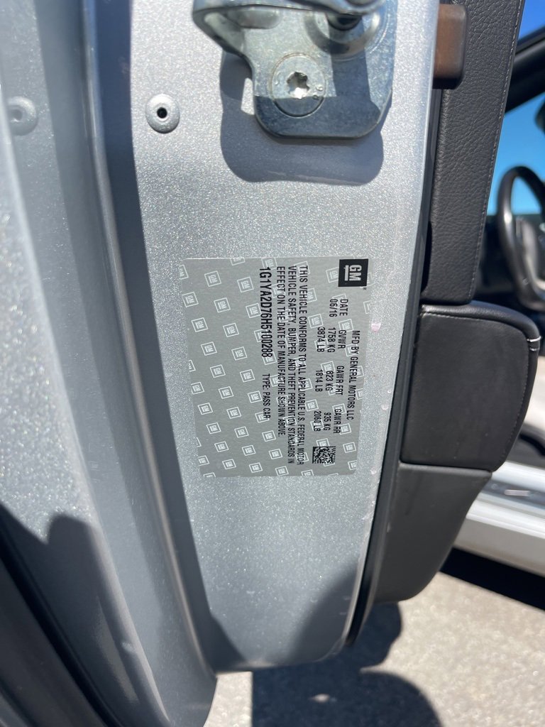 Used 2017 Chevrolet Corvette Stingray Coupe w/ 1LT image 27