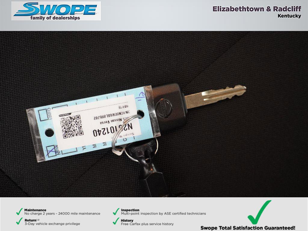 New 2025 Nissan Versa S w/ Trunk Package image 30