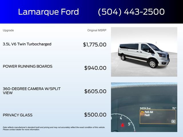 Used 2023 Ford Transit 350 XLT image 2