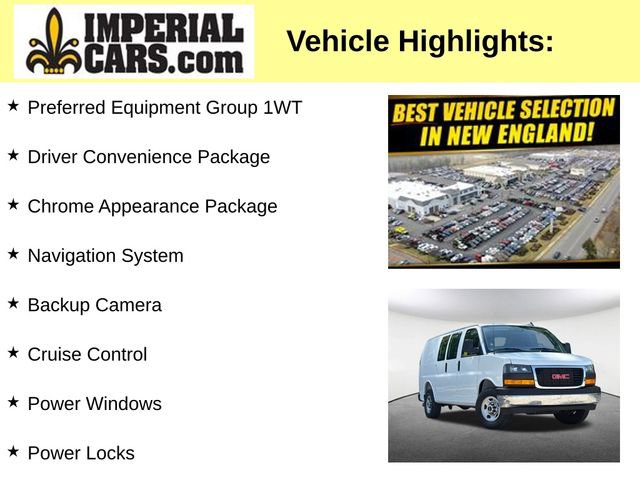 Certified 2025 GMC Savana 2500 w/ Driver Convenience Package RWD image 3