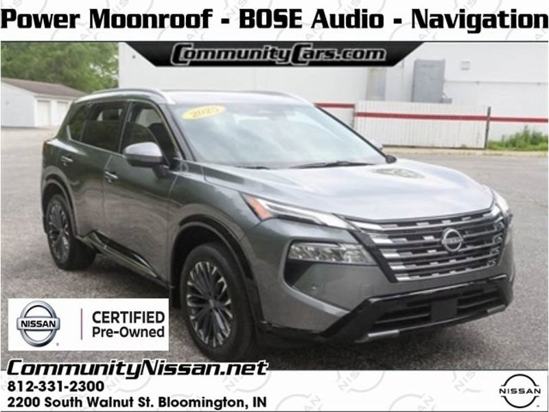 Certified 2025 Nissan Rogue Platinum w/ Platinum Premium Package