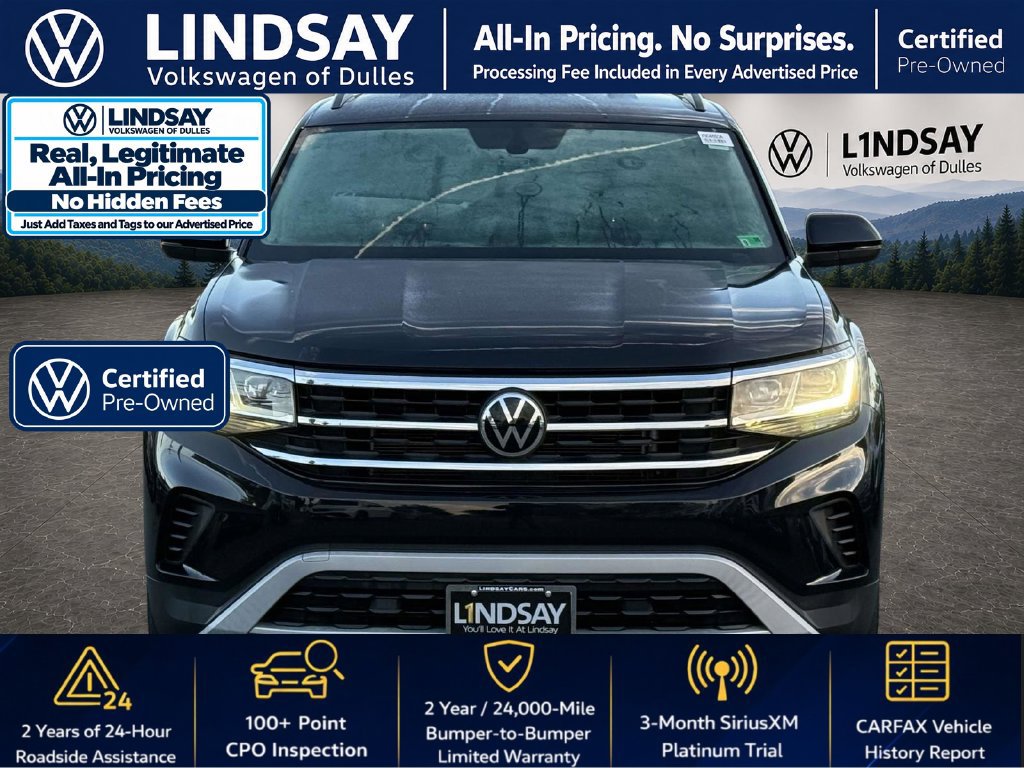 Used 2021 Volkswagen Atlas S AWD/4WD image 3