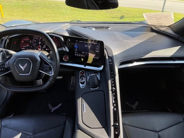 Used 2022 Chevrolet Corvette Stingray Coupe w/ Chrome Exterior Badge Package RWD image 12