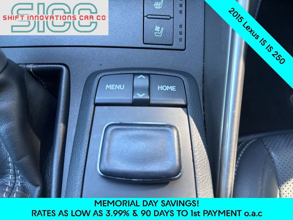 Used 2015 Lexus IS 250 w/ Navigation System Package RWD image 21
