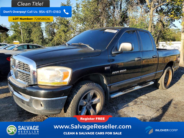 Used 2006 Dodge Ram 1500 Truck SLT AWD/4WD image 1