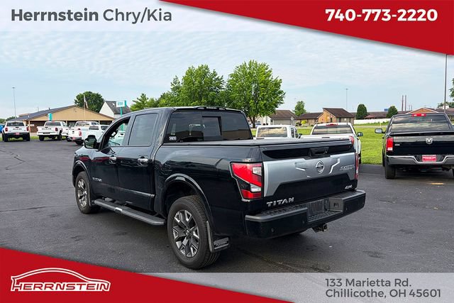 Used 2021 Nissan Titan Platinum Reserve w/ Off Road Protection Package AWD/4WD image 5