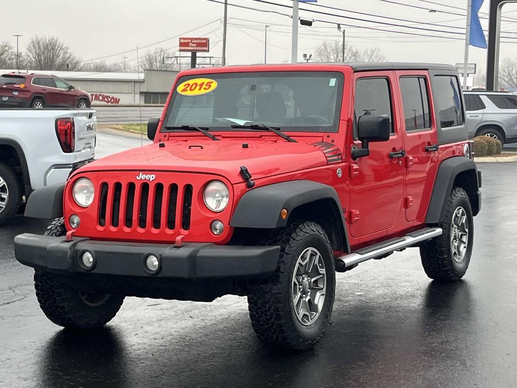 Used 2015 Jeep Wrangler Unlimited Sport w/ Quick Order Package 24S AWD/4WD image 3