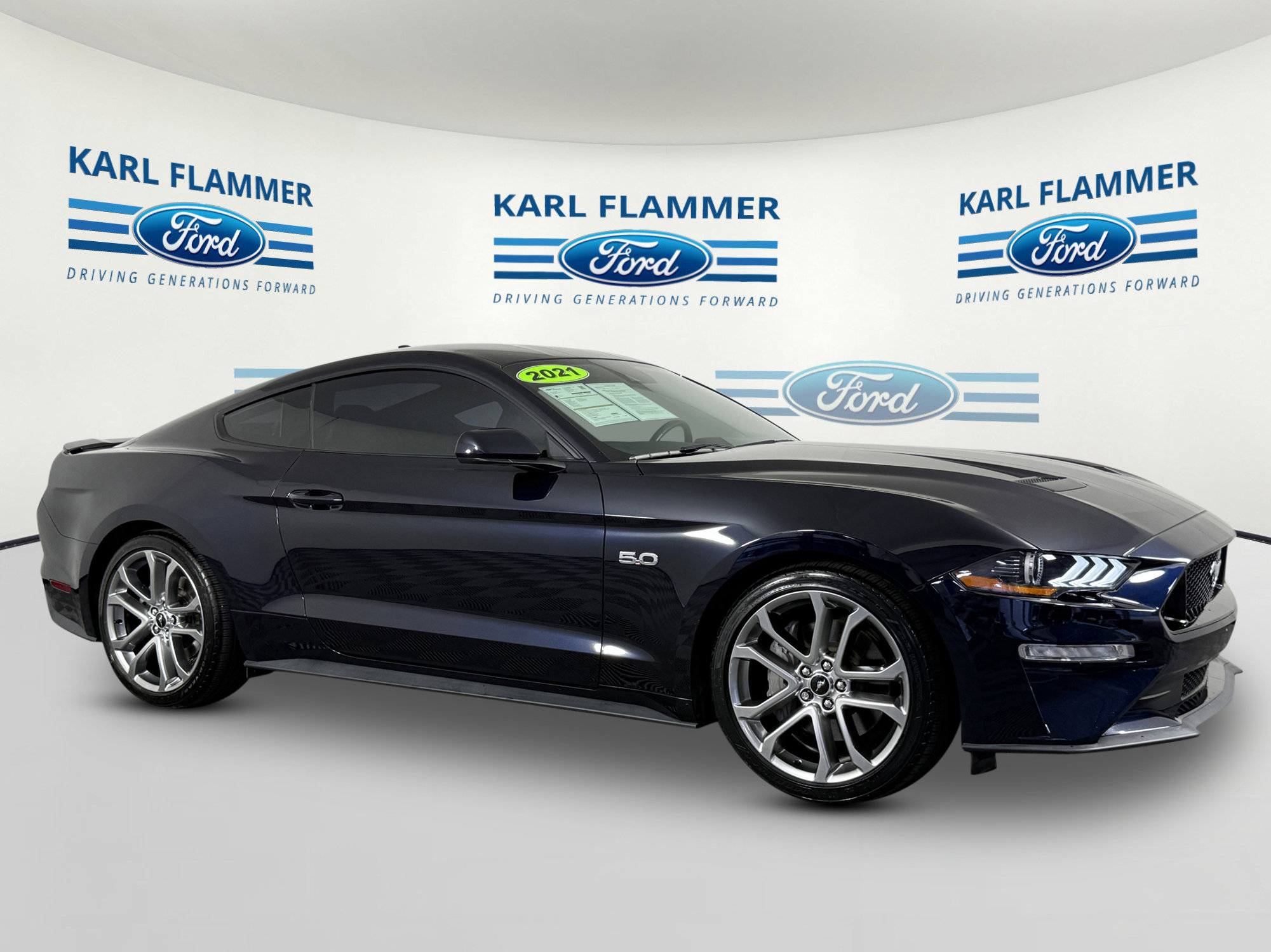 Used 2021 Ford Mustang GT Premium w/ Ford Safe & Smart Package RWD image 1