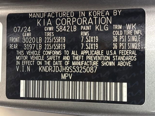 New 2025 Kia Sorento EX w/ EX Panoramic Sunroof Package AWD/4WD image 35