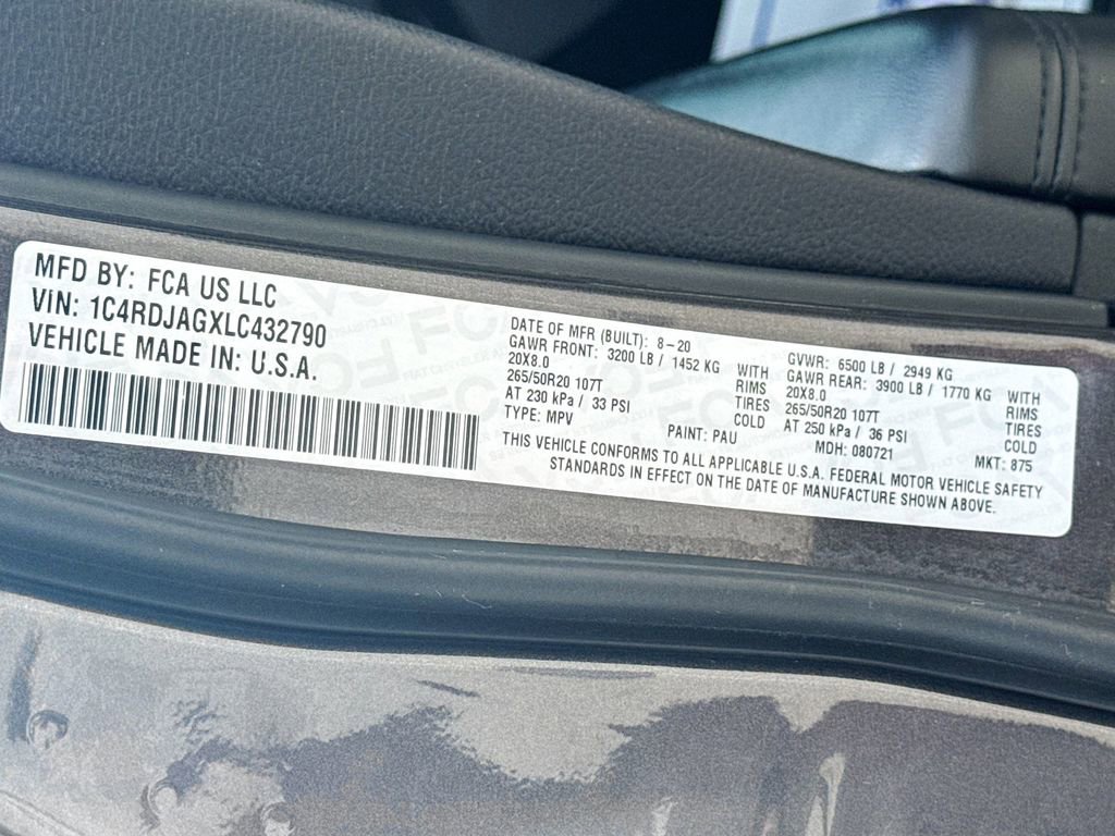 Used 2020 Dodge Durango SXT AWD/4WD image 31