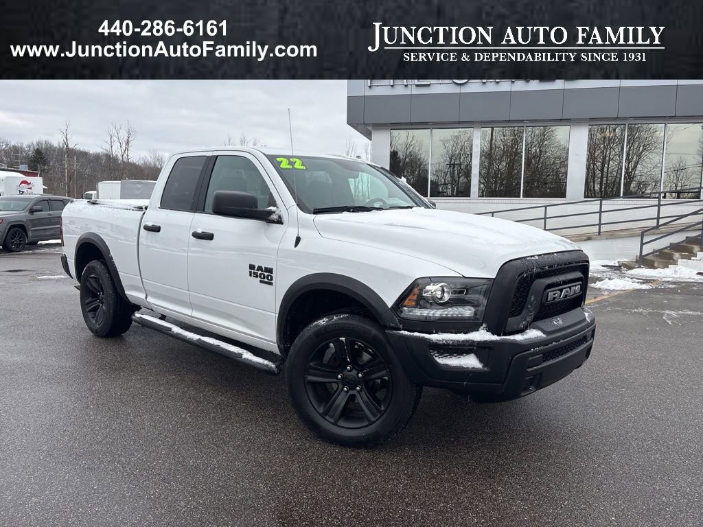 Certified 2022 RAM 1500 Classic Warlock w/ Electronics Group