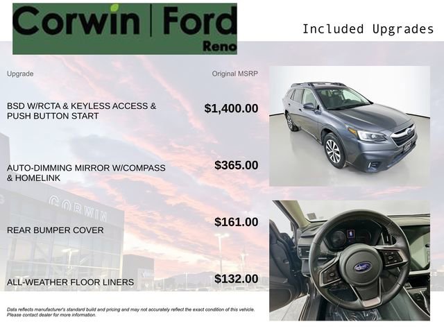 Used 2022 Subaru Outback Premium image 3